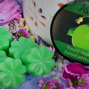 vonný vosk do aromalampy zelené jablko