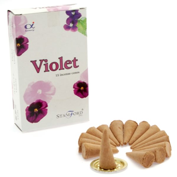 Vonné kužele Violet