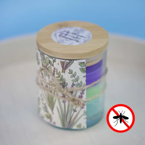 Repelentná sviečka 3 vône – eukalyptus, citronela, levanduľa