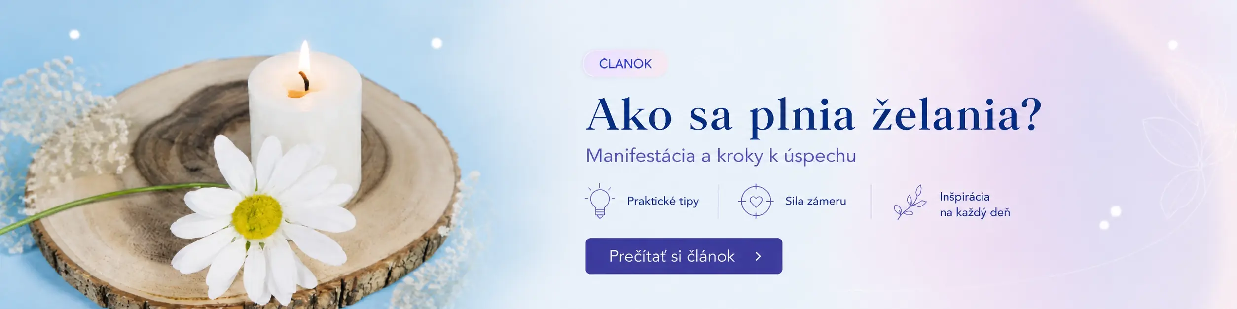 ako sa plnia zelania sviečky želania